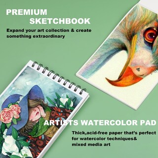 Foto 5 | Foto 5 | Set De Artículos De Arte Kalour De 76 Piezas Para Bocetos Y Dibujos Con Libro De Tutoriales - Venta Internacional.
