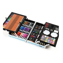 Kit De Accesorios De Lujo Para Artistas 145 Piezas Belug  Estuche Azul