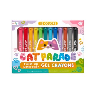 Foto 1 | Foto 1 | Crayones de Gel de Acuarela Gatos Ooly 12 pz
