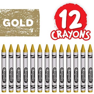 Foto 3 | Foto 3 | Venta Internacional- Crayones Crayola color Dorado 12 Piezas