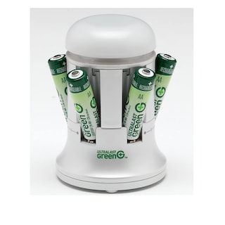 Foto 2 | Foto 2 | Cargador UltraLast Ulglunar color Blanco para 4 Pilas AA con Luz