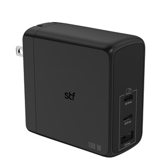 Foto 3 | Foto 3 | Cargador de Pared Gan 100w Stf Carga Ultra Rápida 3a 3 Salidas para Celular