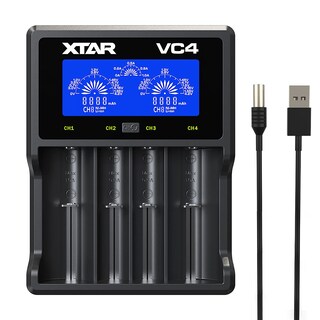 Foto 1 | Foto 1 | Cargador Xtar Vc4 Para Baterías De Iones De Litio Y Ni-mh - Venta Internacional.