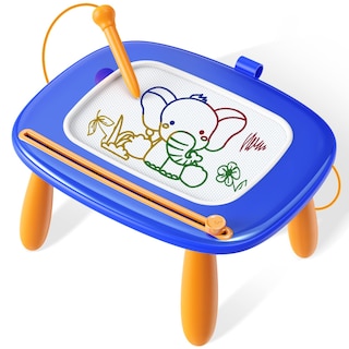 Foto 1 | Foto 1 | Tablero De Dibujo Magnético Seimome Para Niños De 1 A 3 Años, Azul Oscuro - Venta Internacional.