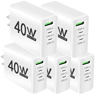 Foto 1 | Foto 1 | Cargadores Tablets Hotshot Mxdaw-005 5 Piezas Blanco