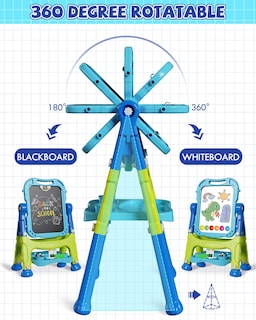 Foto 3 | Foto 3 | Arte Infantil Easel Lehoo Castle 4 En 1 De Doble Cara Con Accesorios - Venta Internacional.