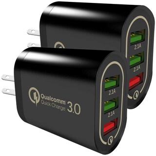 Foto 1 | Foto 1 | Cargador Usb De Pared  Hotshot Mxcgo-002 2 Piezas Negro