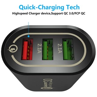 Foto 2 | Foto 2 | Cargador Usb De Pared  Hotshot Mxcgo-002 2 Piezas Negro