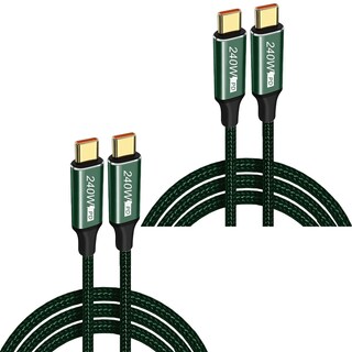 Foto 1 | Foto 1 | Cable Tipo C 240whotshot Mxlog-002 2piezas Verde