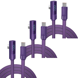 Foto 1 | Foto 1 | Cargador Tipo Usb- C 2mhotshot Mxvlu-003 3 Piezas Morado