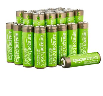 Foto 2 | Foto 2 | Baterías Recargables Amazonbasics Aa 2400 Mah X24 Con Cargador - Venta Internacional.