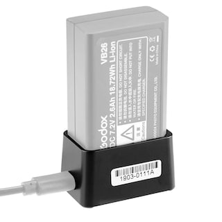 Foto 6 | Foto 6 | Cargador De Batería Godox Vc26 Usb Dc 5v 2.0a Para V860iiic Flash - Venta Internacional.