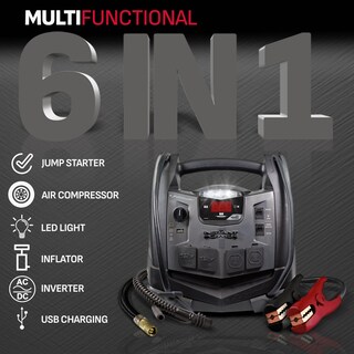 Foto 3 | Foto 3 | Jump Starter Schumacher Agm 1200a Recargable Con Compresor De Aire - Venta Internacional.