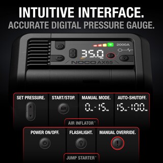 Foto 6 | Foto 6 | Cargador con Compresor de Aire Noco Boost Air Ax65 2000a - Venta Internacional