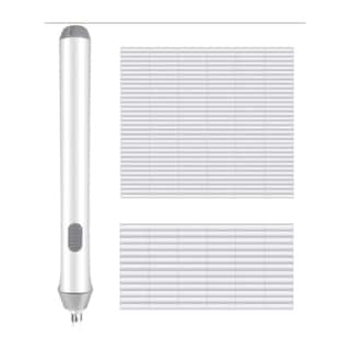 Foto 2 | Foto 2 | Borrador Eléctrico Kit de Goma Dedibujo Malubero color Blanco Ajustable 162 Repuestos