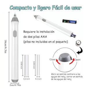 Foto 5 | Foto 5 | Borrador Eléctrico Belug Blanco Ajustable 230 Repuestos