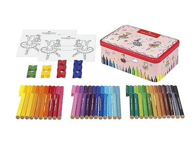 Foto 1 | Foto 1 | Estuche de Bailarina con 25 Marcadores Faber Castell Connector Pen