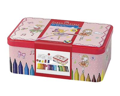 Foto 3 | Foto 3 | Estuche de Bailarina con 25 Marcadores Faber Castell Connector Pen