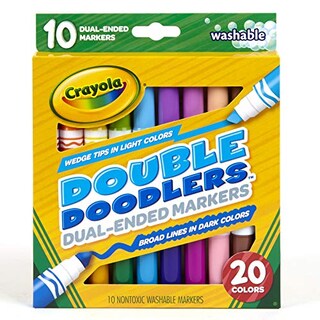Foto 1 | Foto 1 | Venta Internacional- Marcadores Lavables Crayola de Doble Punta 10 Piezas
