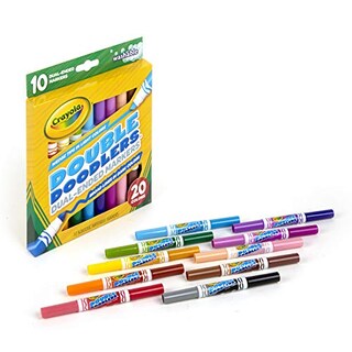 Foto 4 | Foto 4 | Venta Internacional- Marcadores Lavables Crayola de Doble Punta 10 Piezas