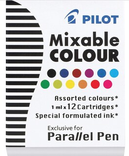 Foto 1 | Foto 1 | Recambios De Tinta Pilot Parallel Mixable Color Para Caligrafía, Paquete De 12 - Venta Internacional.