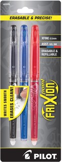 Foto 1 | Foto 1 | Bolígrafos De Tinta De Gel Pilot Frixion Point, 0,5 Mm, Extrafinos, Paquete De 3 - Venta Internacional.