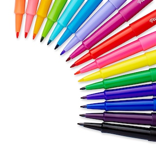 Foto 3 | Foto 3 | Bolígrafos Con Punta De Fieltro Paper Mate Flair, Punta Mediana, 0,7 Mm, 16 Unidades - Venta Internacional.