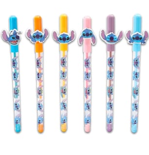 Foto 2 | Foto 2 | Bolígrafos De Gel Disney Stitch, Paquete De 6 - Venta Internacional.