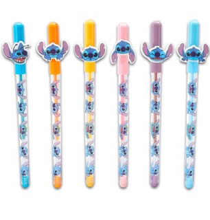 Foto 3 | Foto 3 | Bolígrafos De Gel Disney Stitch, Paquete De 6 - Venta Internacional.