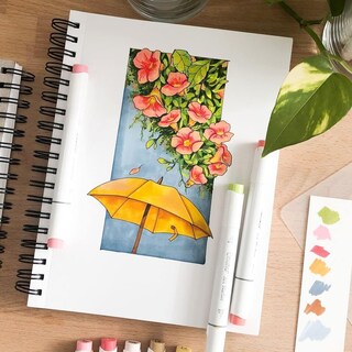 Foto 7 | Foto 7 | Marcadores De Alcohol Ohuhu Con Punta De Pincel, Punta Doble, 48 Colores - Venta Internacional.