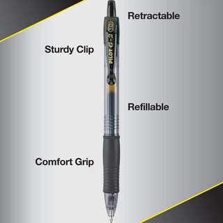 Foto 4 | Foto 4 | Bolígrafos De Gel Pilot G2 Premium Bold Point, 1 Mm, Negros, 48 Unidades - Venta Internacional.
