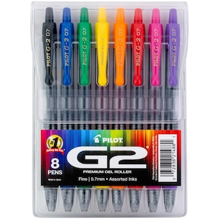 Foto 1 | Foto 1 | Bolígrafos De Gel Pilot G2 Premium G2 Rainbow Colors 0,7 Mm 8p - Venta Internacional.
