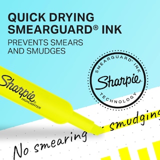 Foto 2 | Foto 2 | Rotuladores Sharpie Tank Style Con Punta Cincelada, Color Amarillo, 36 Unidades - Venta Internacional.