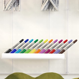Foto 2 | Foto 2 | Rotulador Sharpie Brush Twin Permanent, 12 Colores Surtidos - Venta Internacional.