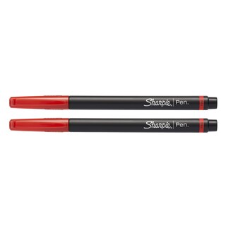 Foto 7 | Foto 7 | Bolígrafos Con Punta De Fieltro Sharpie Fine Point, 0,4 Mm, Color Rojo, 12 Unidades - Venta Internacional.