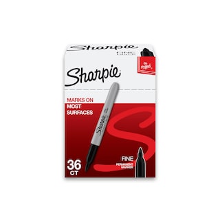 Foto 1 | Foto 1 | Rotuladores Permanentes Sharpie Fine Point Negros, 36 Unidades - Venta Internacional.