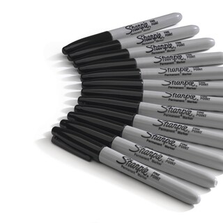 Foto 4 | Foto 4 | Rotuladores Permanentes Sharpie Fine Point Negros, 36 Unidades - Venta Internacional.