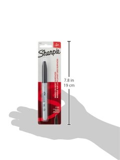 Foto 2 | Foto 2 | Rotulador Permanente Sharpie Fine Point, Color Negro, Paquete De 1 - Venta Internacional.