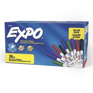 Foto 1 | Foto 1 | Marcadores De Borrado En Seco Expo, Punta Ultrafina, Bajo Olor, 36 Unidades - Venta Internacional.