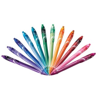 Foto 2 | Foto 2 | Bolígrafos De Gel Bic Gel-ocity, De Secado Rápido, Punta Mediana, 0,7 Mm, Paquete De 12 - Venta Internacional.