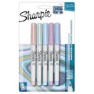 Foto 1 | Foto 1 | Rotulador Permanente Sharpie Mystic Gems, Punta Ultrafina, Paquete De 5 - Venta Internacional.
