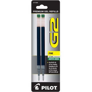 Foto 1 | Foto 1 | Recambios De Tinta De Gel Pilot G2 Fine Point 0.7 Mm Hunter Green X2 - Venta Internacional.