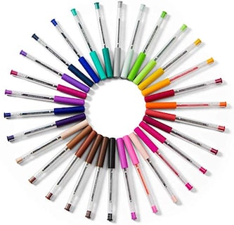 Foto 2 | Foto 2 | Set De Bolígrafos De Gel Con Purpurina Cricut Brights 2004026 - Venta Internacional.
