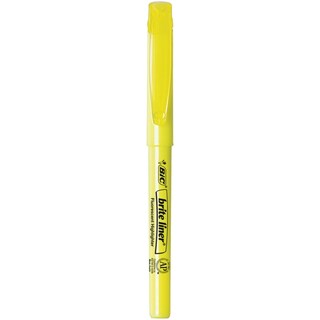 Foto 7 | Foto 7 | Highlighters Bic Brite Liner Chisel Point Yellow  Paquete De 5 - Venta Internacional.
