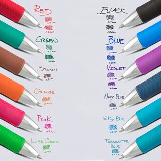 Foto 6 | Foto 6 | Bolígrafo Pentel Energel Rtx Gel Líquido Retráctil 0 7 Mm Paquete De 8 - Venta Internacional.