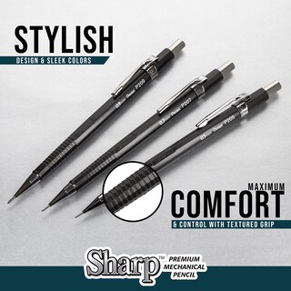 Foto 3 | Foto 3 | Lápiz Mecánico Pentel Sharp Bold Line De 0 9 Mm  Paquete De 4 - Venta Internacional.