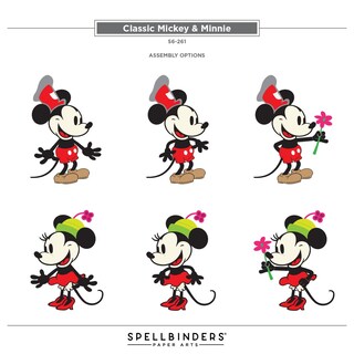 Foto 5 | Foto 5 | Juego De Troqueles De Corte Y Adornos Encuadernadores Y Hechizos Steamboat Willie - Venta Internacional.