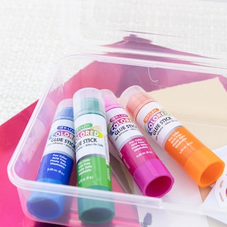 Foto 7 | Foto 7 | Barra De Pegamento Bazic, Lavable, De Colores, 8 G/0.28 Oz Para Niños, Paquete De 1 Unidad - Venta Internacional.