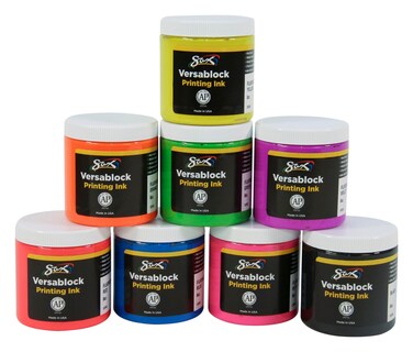 Foto 1 | Foto 1 | Tinta De Impresión En Bloque Para Saxo Versablock A Base De Agua, 240 Ml, Juego De 8 - Venta Internacional.