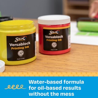 Foto 6 | Foto 6 | Tinta De Impresión En Bloque Para Saxo Versablock A Base De Agua, 240 Ml, Juego De 8 - Venta Internacional.